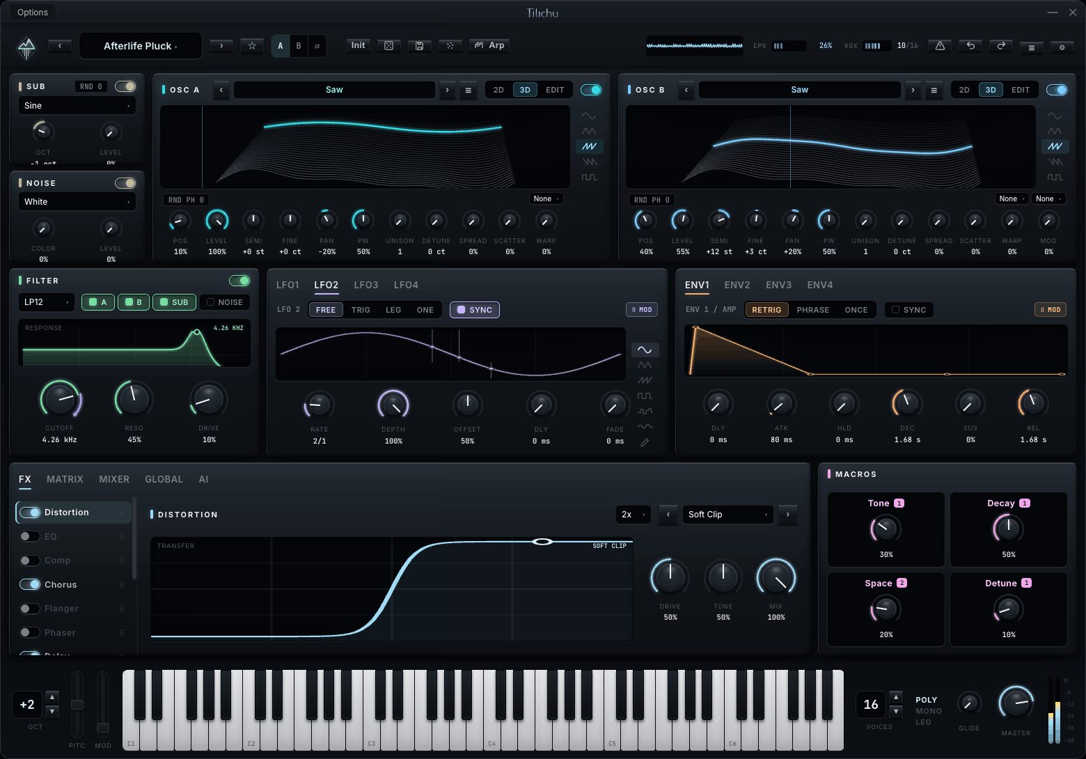 The Tilichu plugin interface