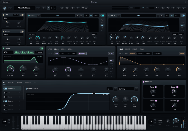 The Tilichu interface