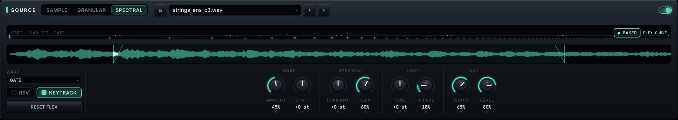 The spectral source engine